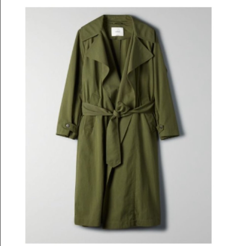 Aritzia Wilfred Requiem Trench Coat